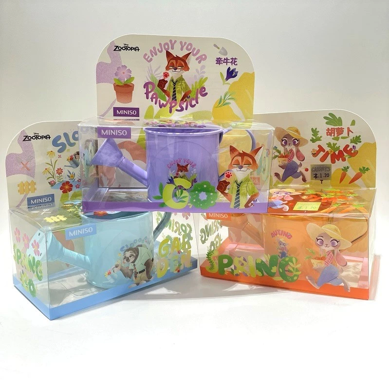 迪士尼疯狂动物城系列小水壶盆栽（款式随机）