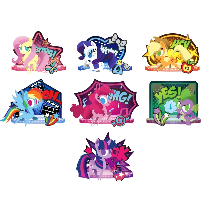 小马宝莉系列魅力舞台亚克力立牌盲盒