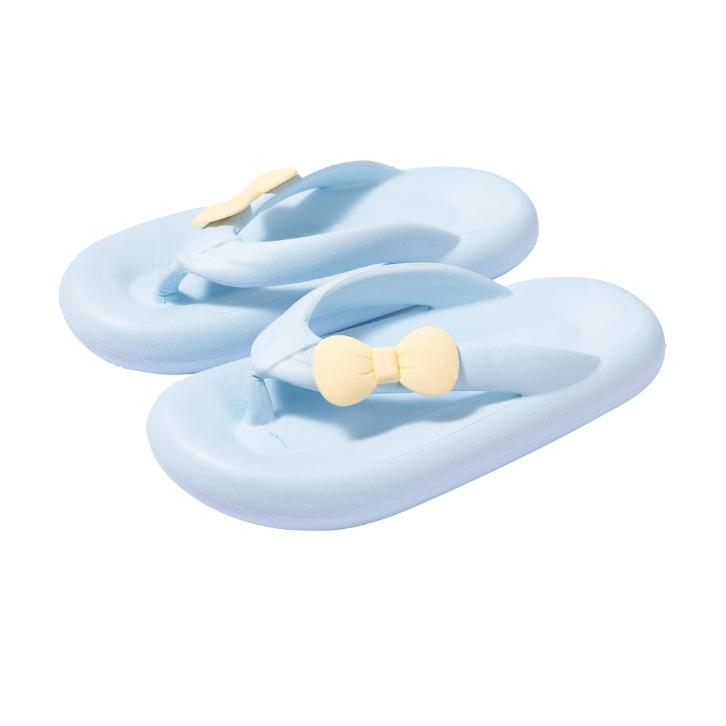 软萌系列女士人字拖(蓝色,37-38码)