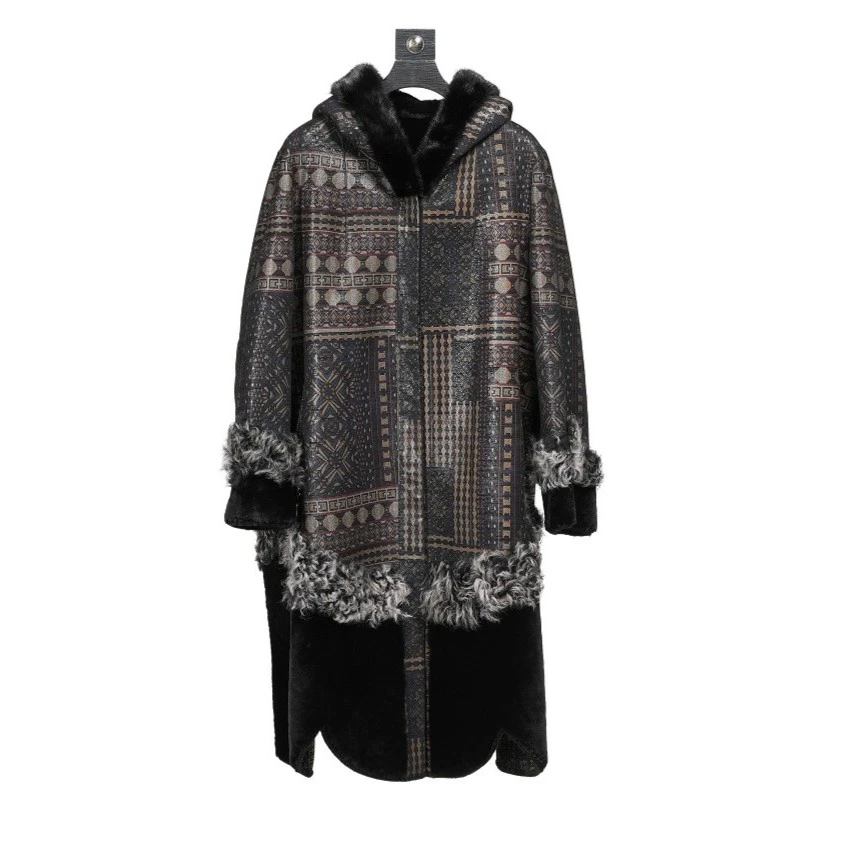 KCYYSA时尚轻奢高端大气设计师秋冬女款冬季大衣 KSG363B21299