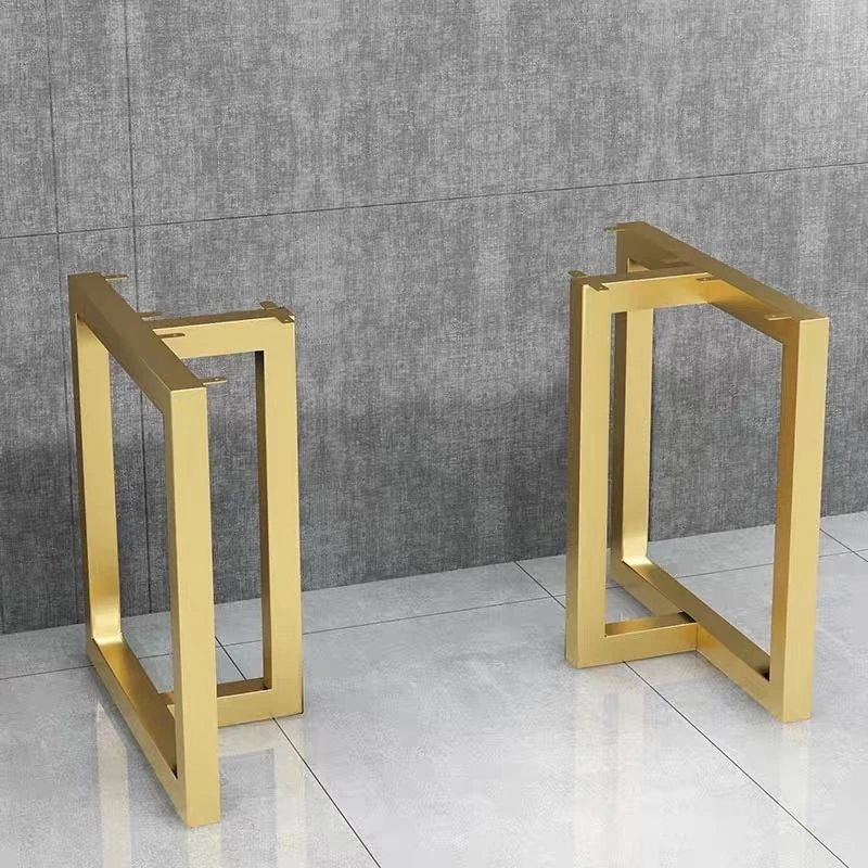 铁艺桌腿支架办公桌脚吧台桌子桌架金属脚架简易餐桌脚定制桌子腿