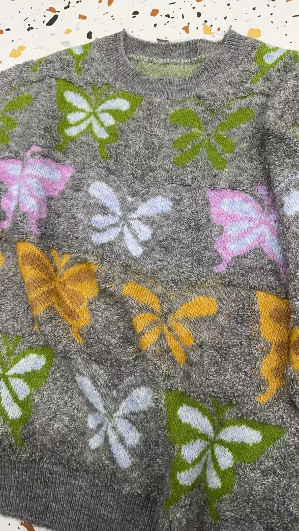 2024秋冬高端女装新款毛衣针织衫6297