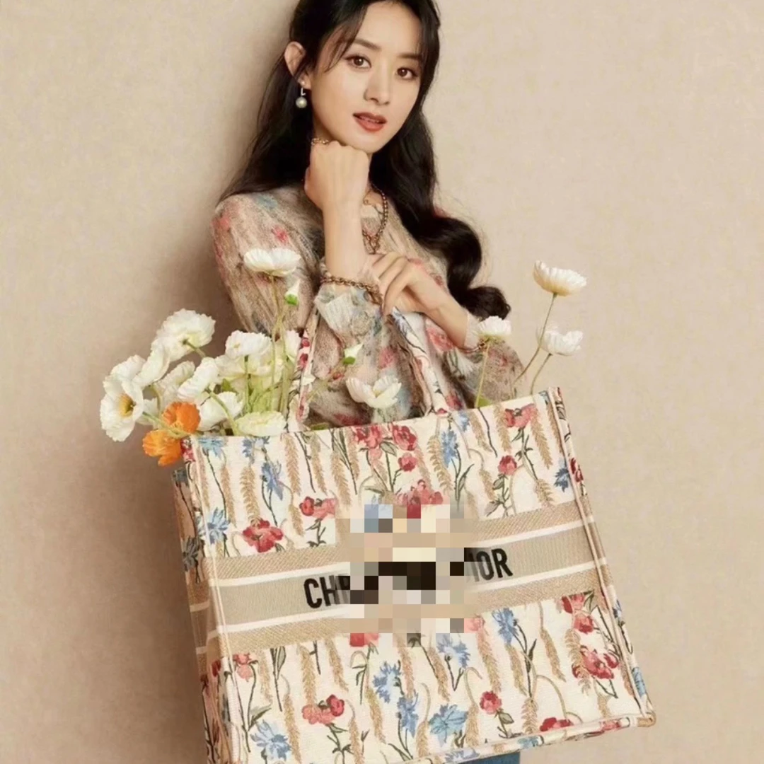 人间富贵花仙女新衣重工艺手绘系列花卉图案针织衫2985