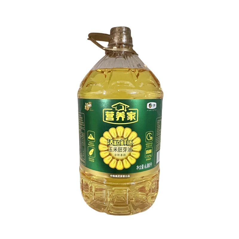 福临门营养家活粒鲜胚玉米胚芽油6.08L