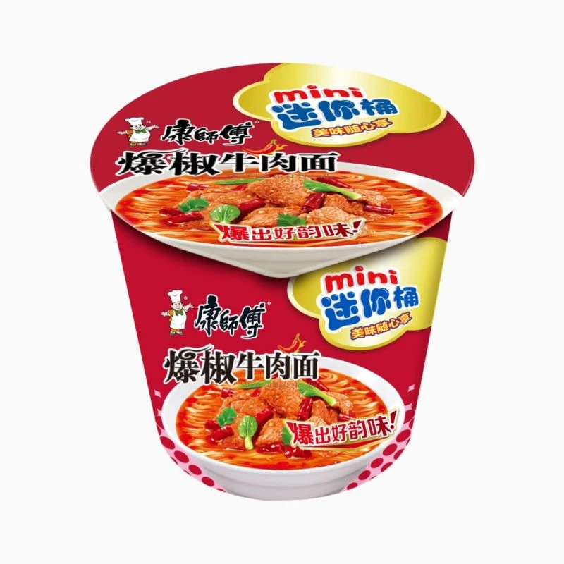 爆椒牛肉面mini桶