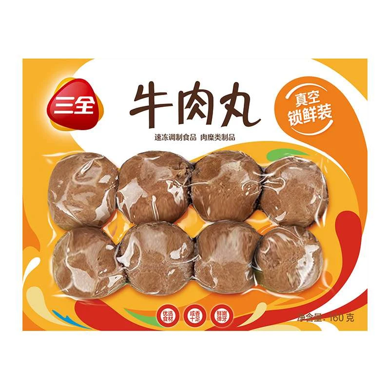 三全真空装潮汕牛肉丸 160g