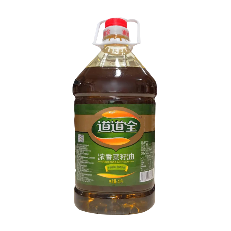 道道全浓香菜籽油 4L