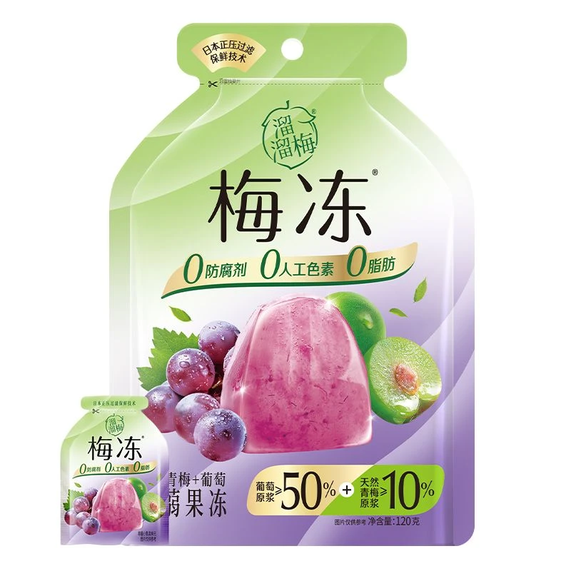 溜溜梅天然青梅+葡萄梅冻 120g
