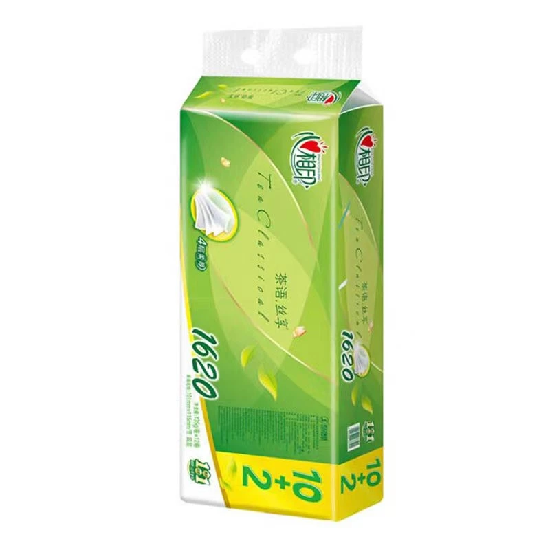 心相印卷纸茶语系列卫生纸巾4层筒纸 135g*12卷