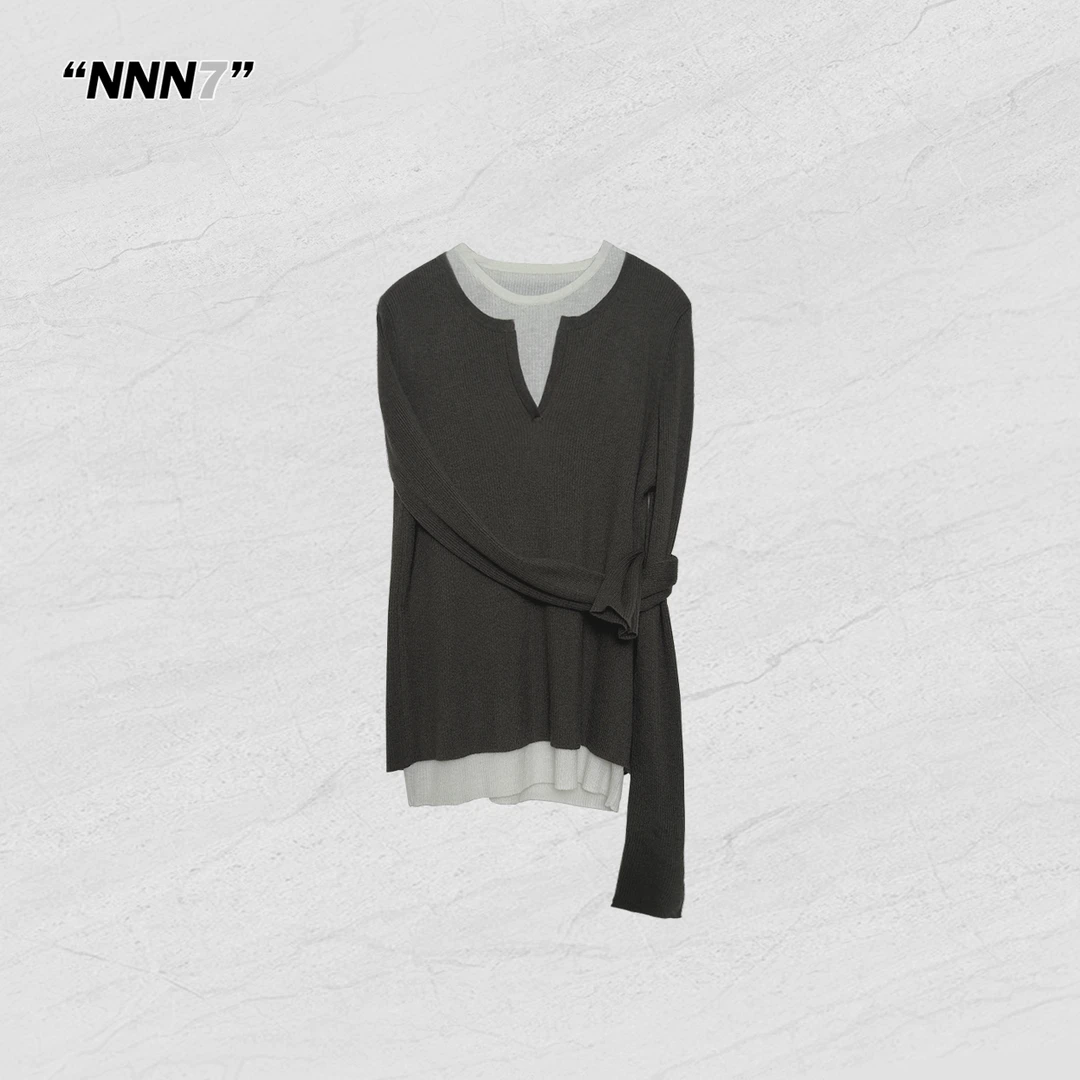 24AW #设计师系列# 2/2细毛织进口棉羊毛衫