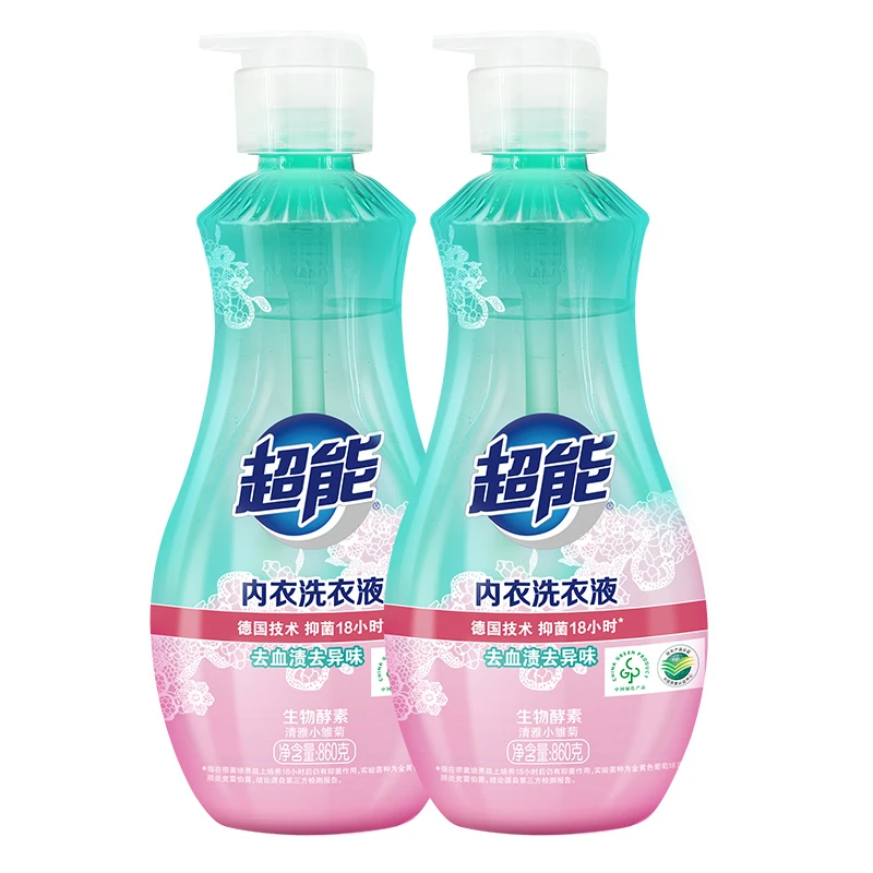 【团】超能内衣洗衣液860g长效抑菌内衣专用温和不伤手家用原装囤货
