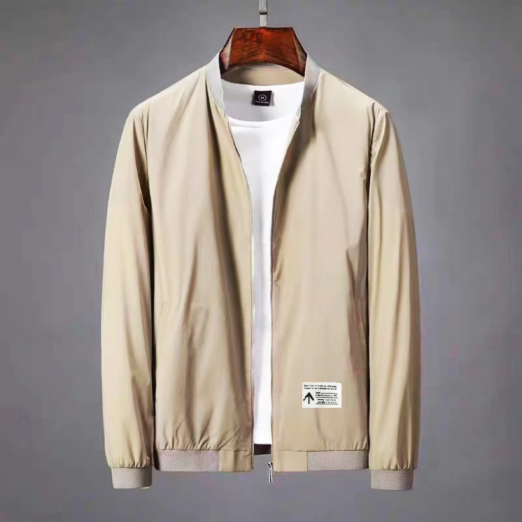 春秋痞帅高级感冷淡风飞行员夹克潮牌宽松美式机能风棒球服外套男