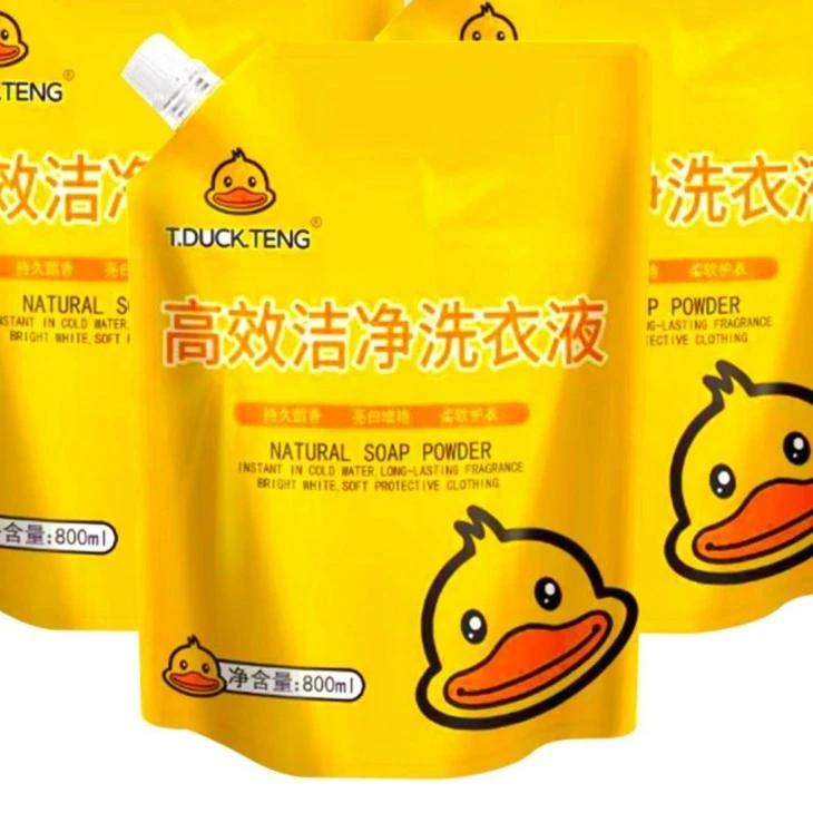 小黄鸭800ml高效洁净洗衣液