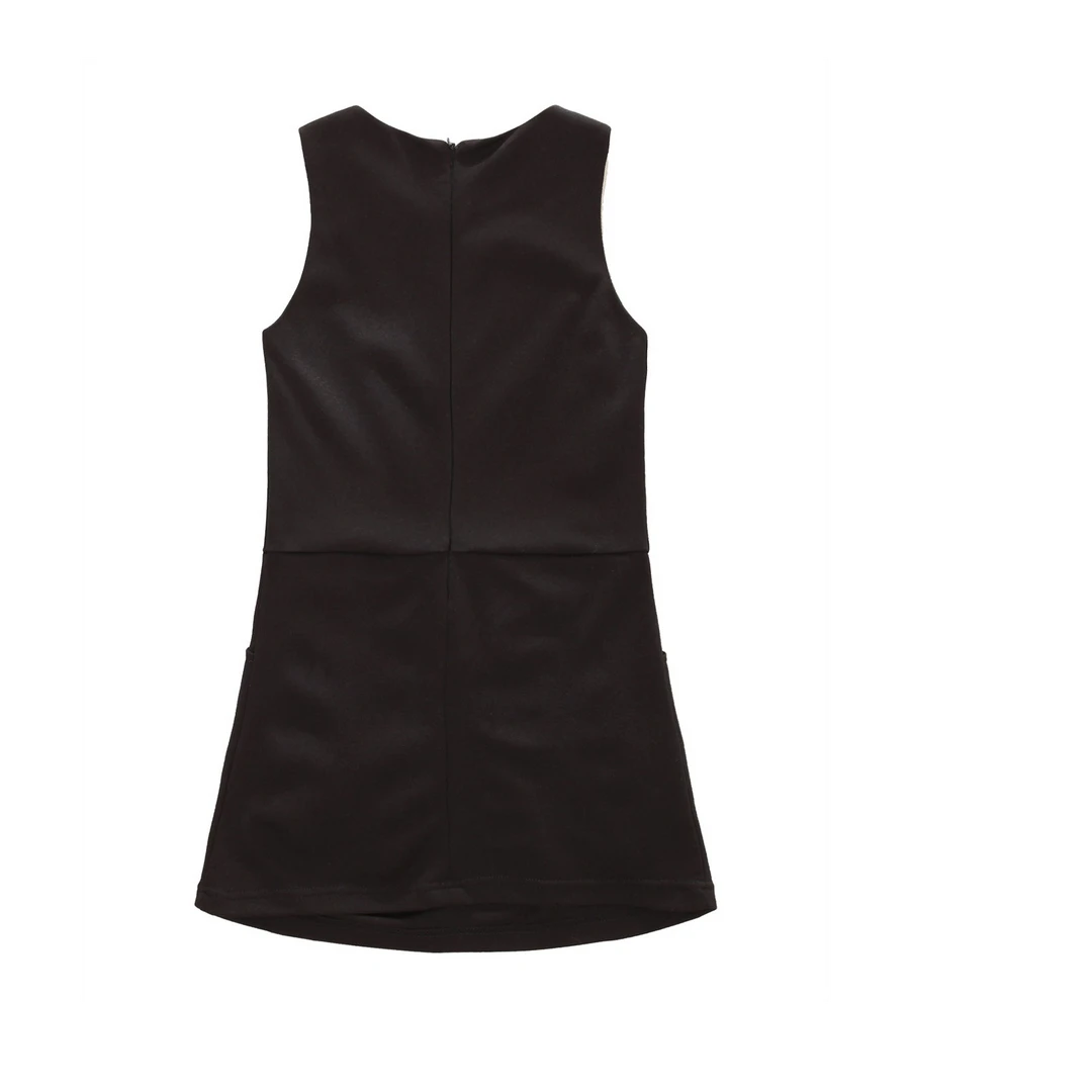 香风黑金背心连衣裙-2-21