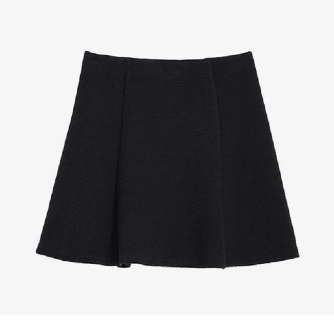 薄款咖色短款半裙-10-1