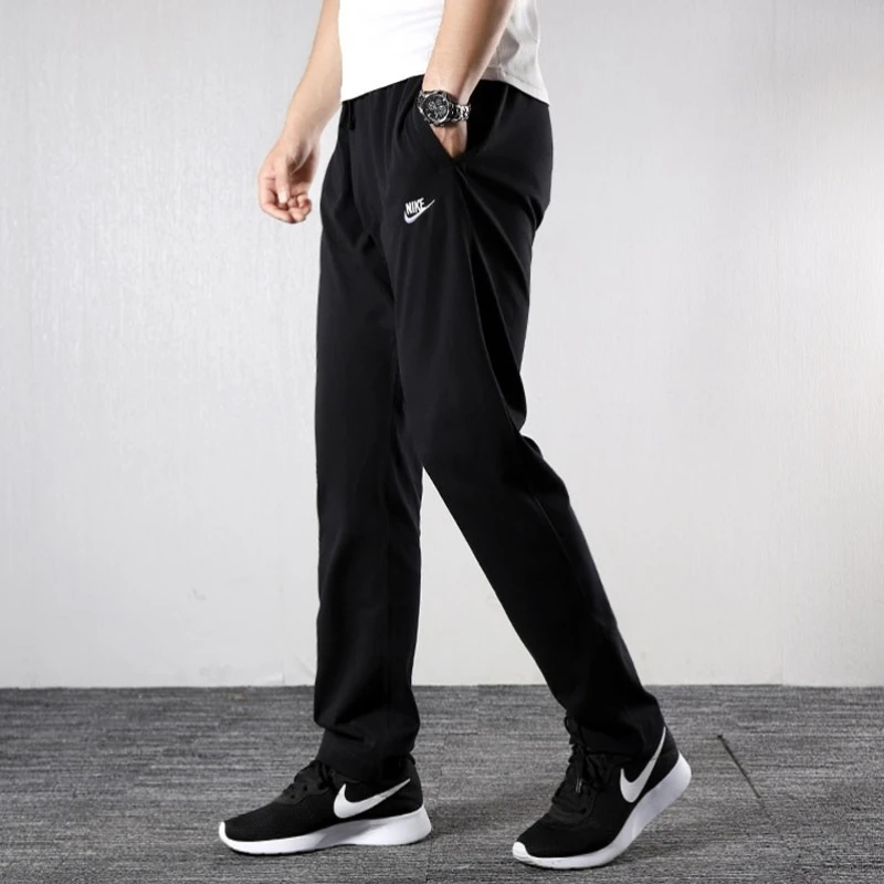 NIKE/耐克 正品男裤秋季新运动裤透气宽松直筒休闲长裤BV2767-010