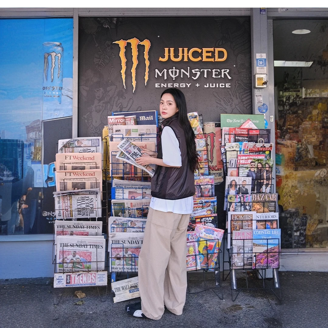 47 SPELL2024年秋季新品抽绳休闲裤宽松休闲抽绳舒适显瘦裤子女