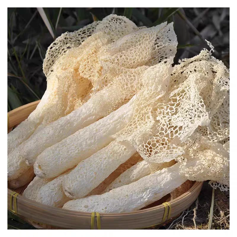 竹荪食用农产品菌菇食用菌煲汤高营养长裙无熏硫净重发货当季新品