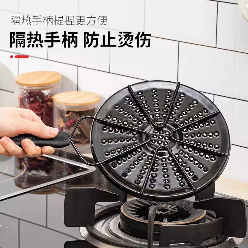 防烧黑导热盘奶锅雪平锅珐琅搪瓷锅垫锅具隔火煤气燃气灶导热板