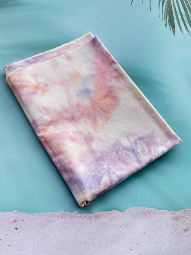 直播间选色为准 欧式刺绣布手染棉麻刺绣布刺绣用布≈50cm×35cm