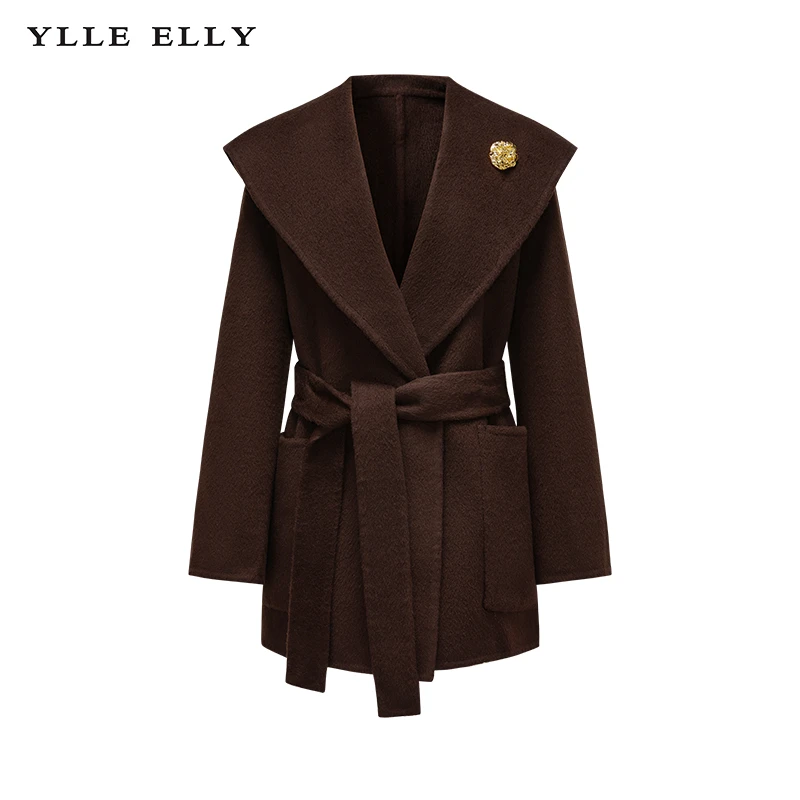 秋冬短毛呢外套腰带Y426307144