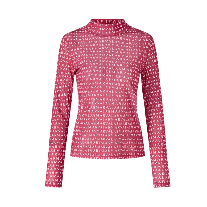 【曼德诗】常规小衫冬弹力半高领针织衫M314306546