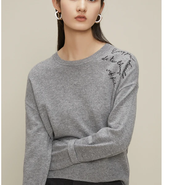 女装毛针织衫M730998