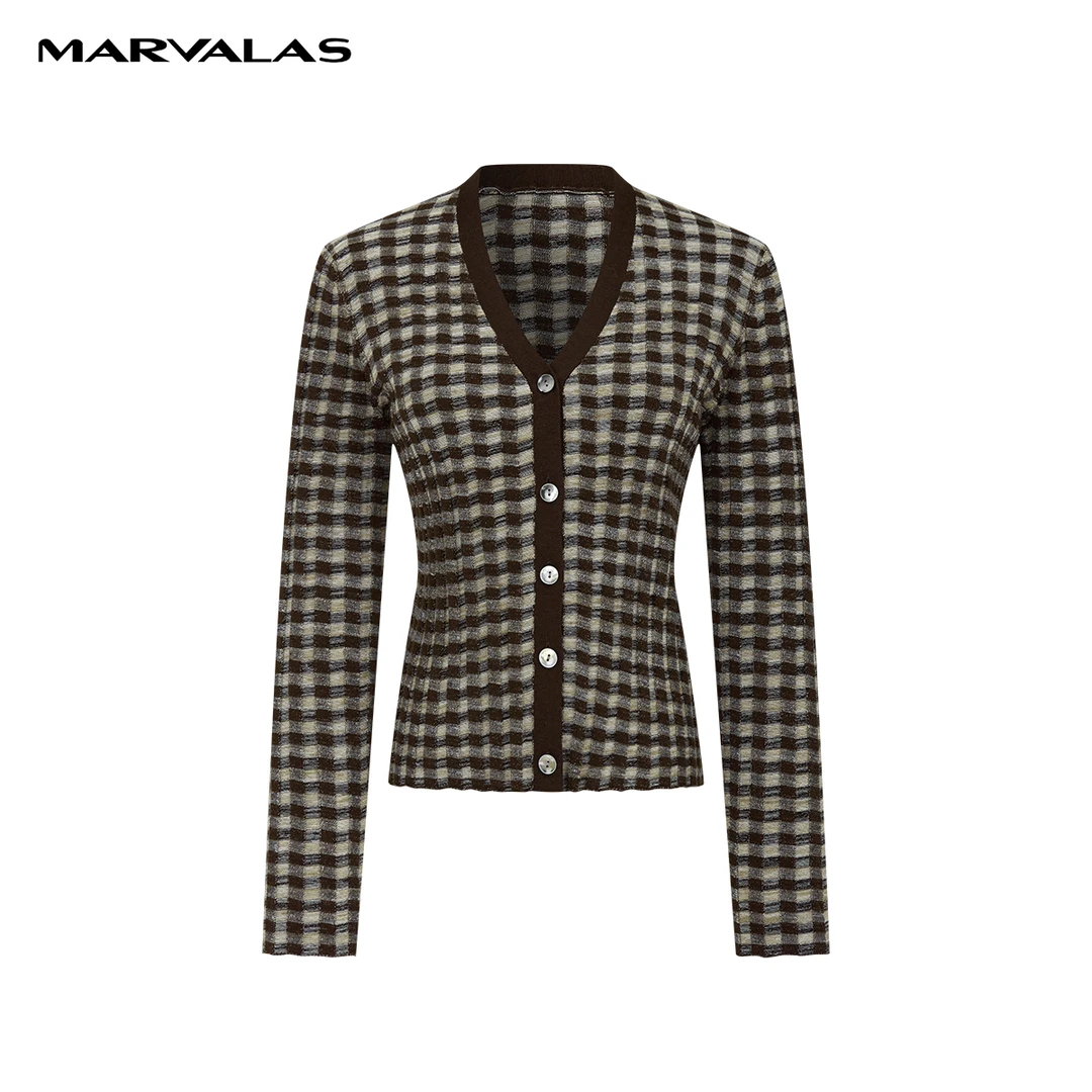 针织开衫排扣式百搭M731307396