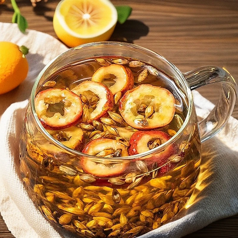 【炒麦芽山楂茶】优质炒麦芽山楂组合产品冲泡熬煮便捷滋补精选小包