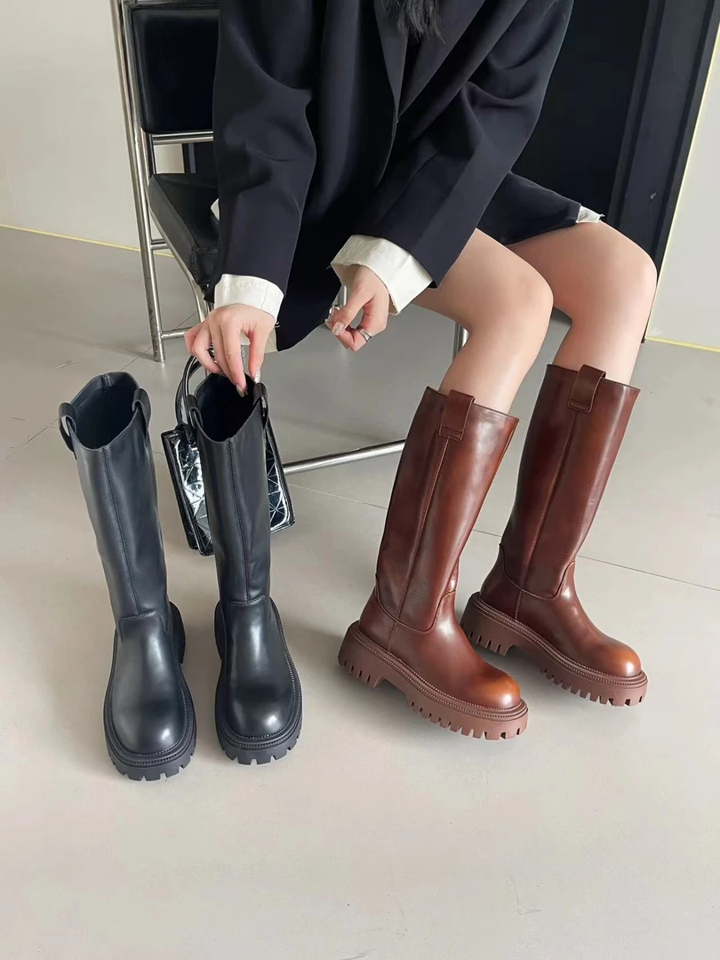 瑶瑶家（308895#）时尚百搭女士厚底冬季鞋子