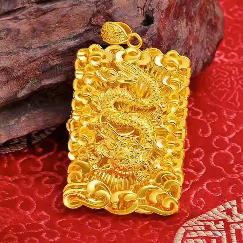 合金吊坠 合金吊坠爆款龙牌吊坠气质时尚潮流大气百搭精美精工雕