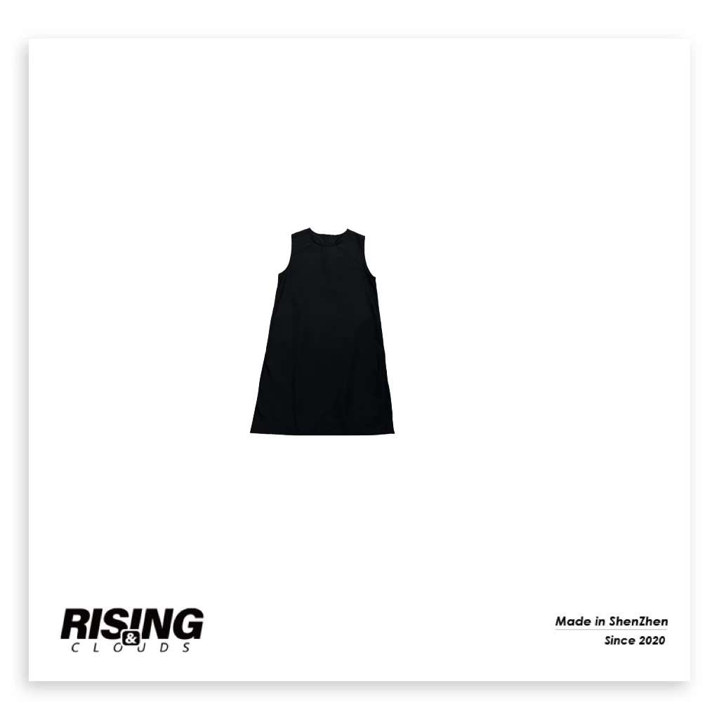 RISING&CLOUDS【小法】高能感」夏季后拉链显瘦气质连衣裙050265GT