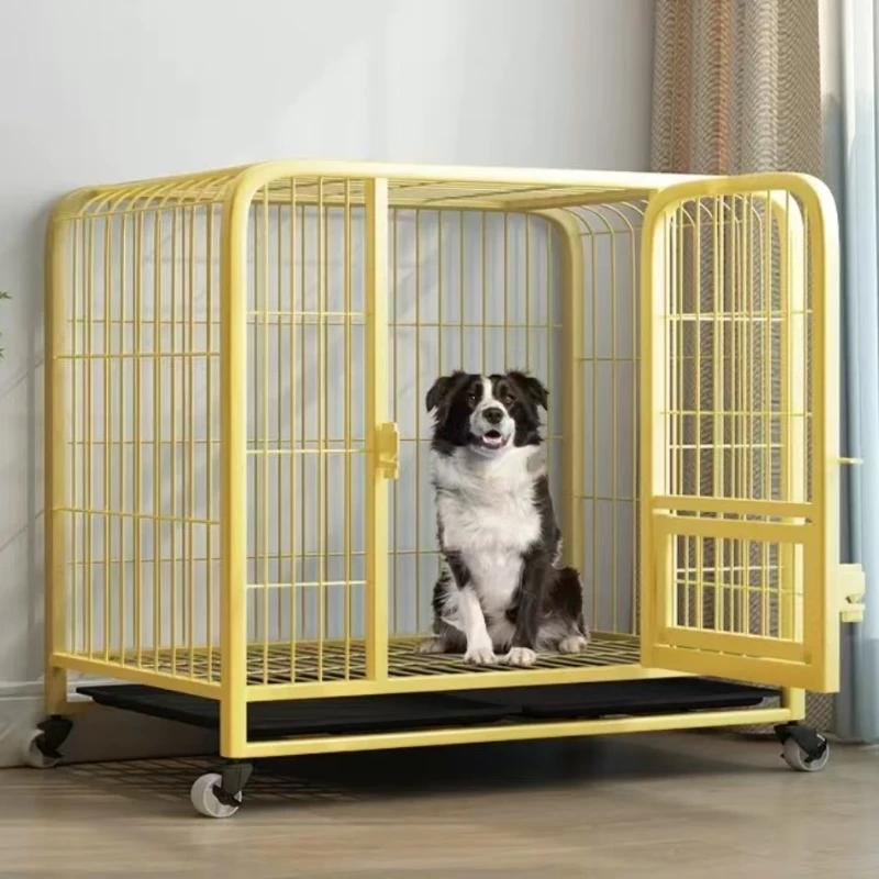 狗笼子家用室内外带厕所分离大中小型犬柯基泰迪博美狗窝宠物围栏