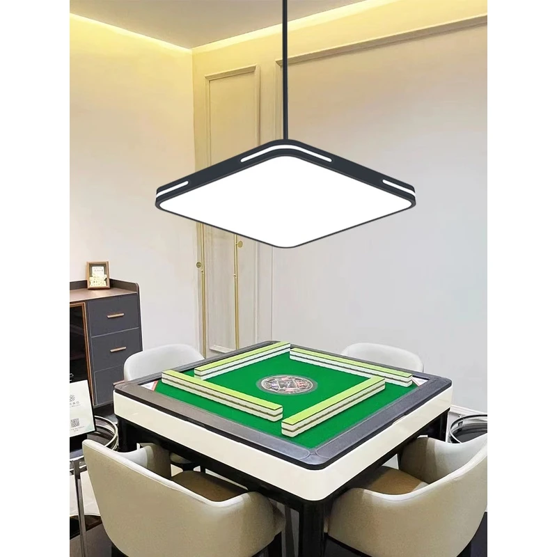 米琦珂超亮led棋牌室麻将灯可伸缩简约客厅升降灯商铺理发店吊灯