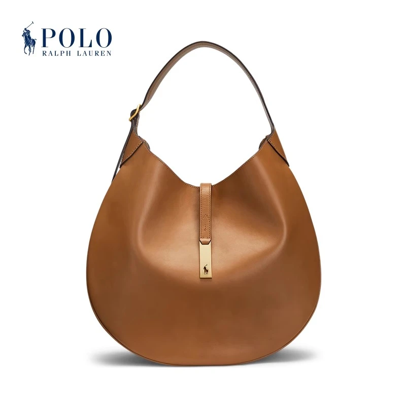 【Polo ID】Ralph Lauren拉夫劳伦女配 经典皮革单肩包428867518