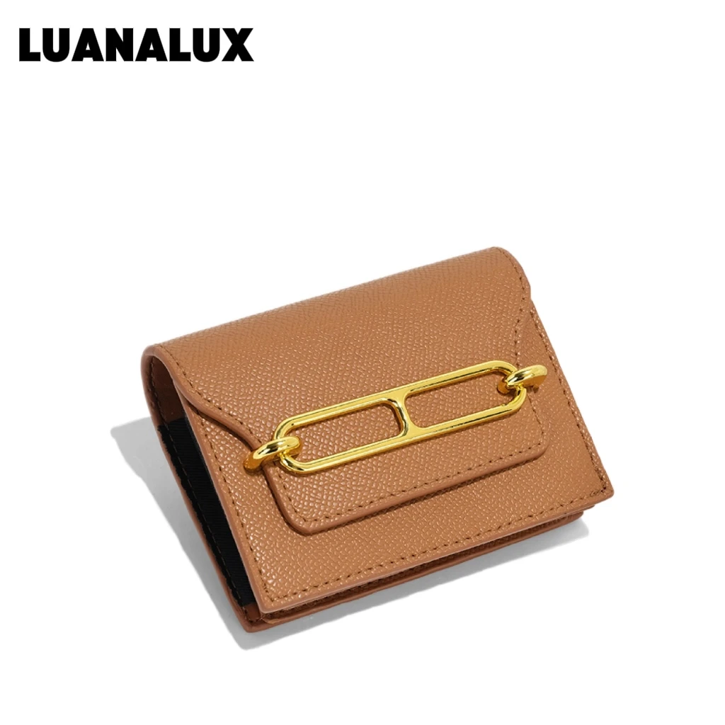 Luanalux/露安娜 女士轻奢时尚卡包证件包简约风琴小卡包 KFD001