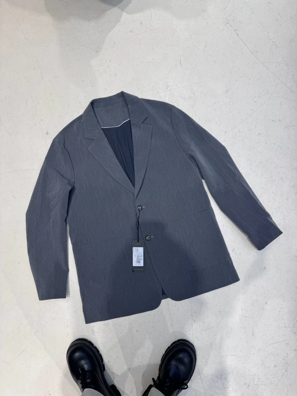 秋季新款简约韩系百搭男士西服外套