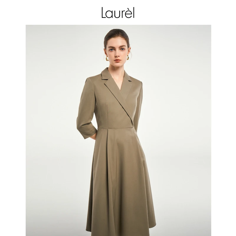 德国Laurel劳芮 新款抗皱西装连衣裙LWD343Y04900