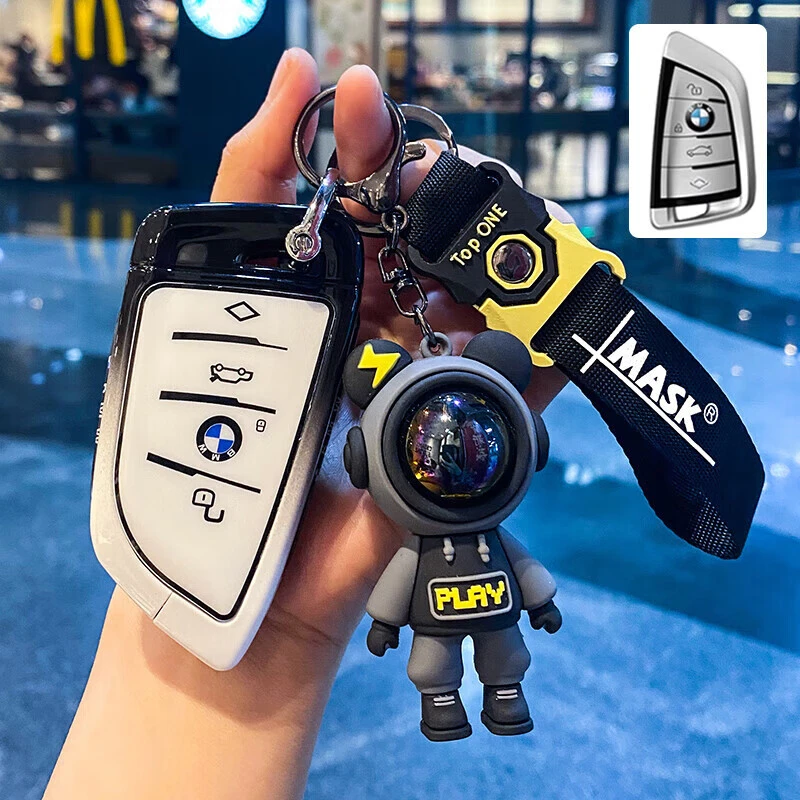 适用于宝马3系钥匙套5系530刀锋x3五系x5x1三系325li汽车i3壳x2扣