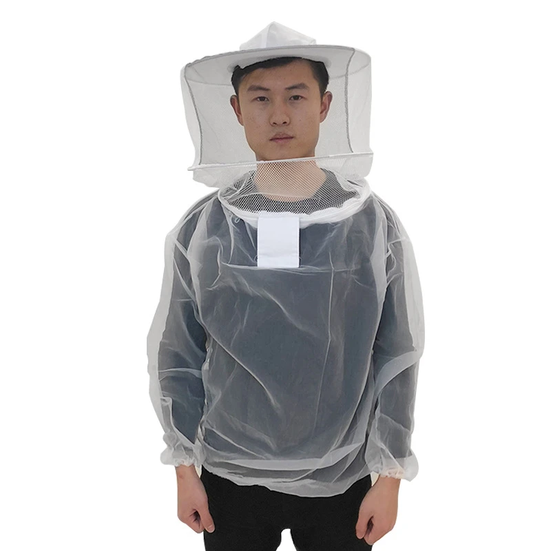 防蜂服半透明防蜂帽夏季防蜂衣养蜂人必备男女通用尺寸均用包邮