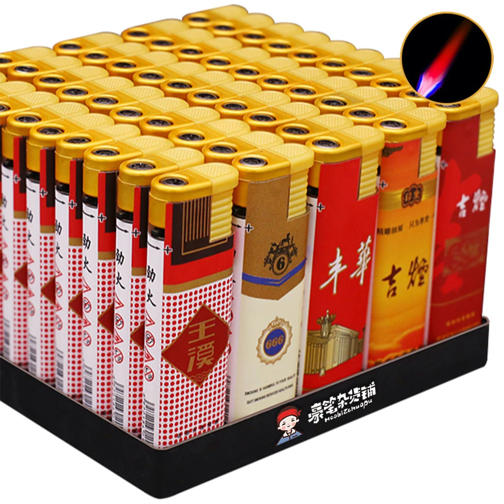 宽版防风打火机厂家直销耐用经典小巧便携时尚点火复古风原装国潮