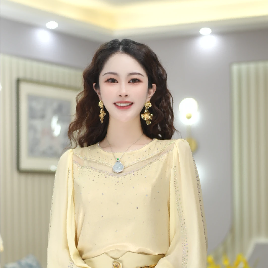 米娅 轻奢高档气质减龄纯色衬衫时尚重工烫钻时尚休闲上衣 DY4574