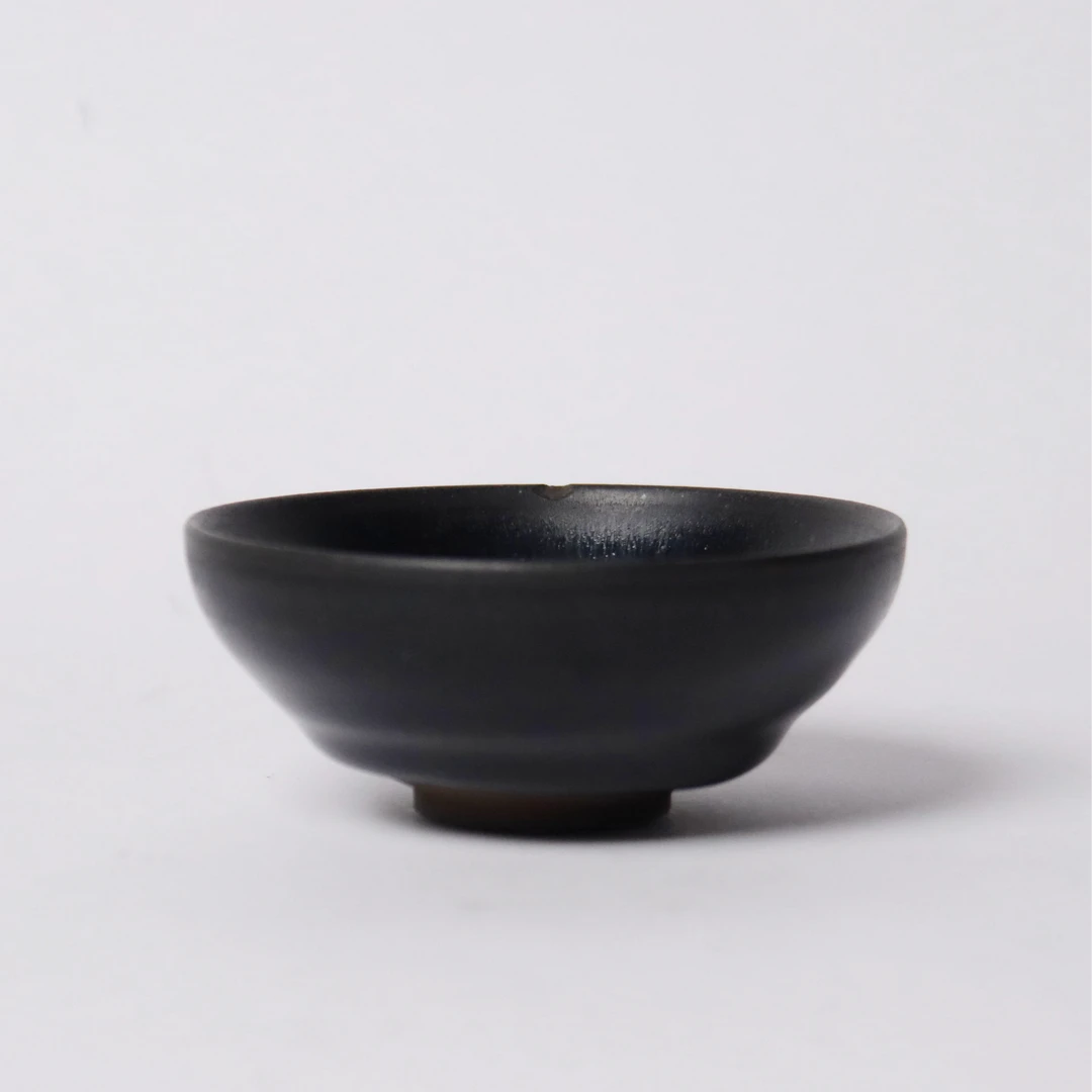 【明】建窑兔毫盏（口径9.6cm高4cm）