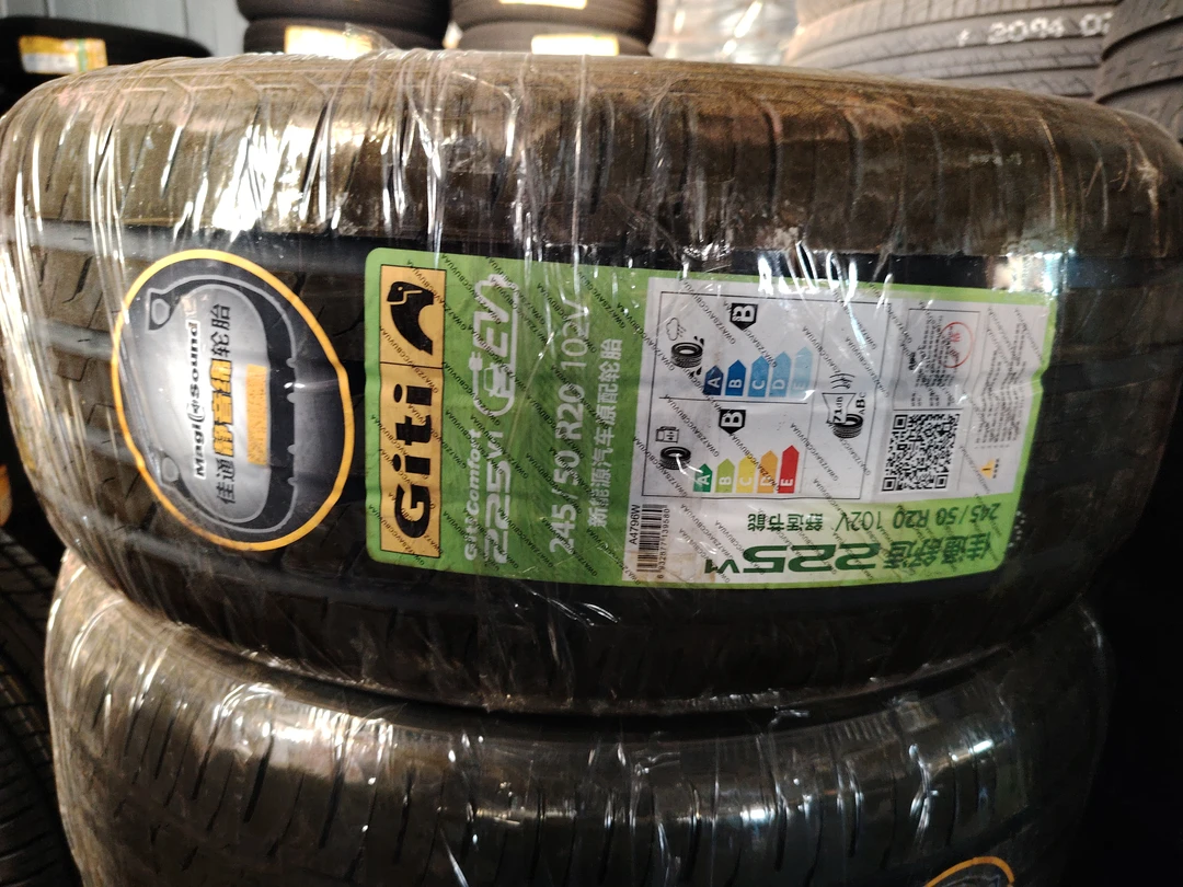 佳通轮胎255/50R20 P80静音棉比亚迪唐原车配套轮胎，全新正品