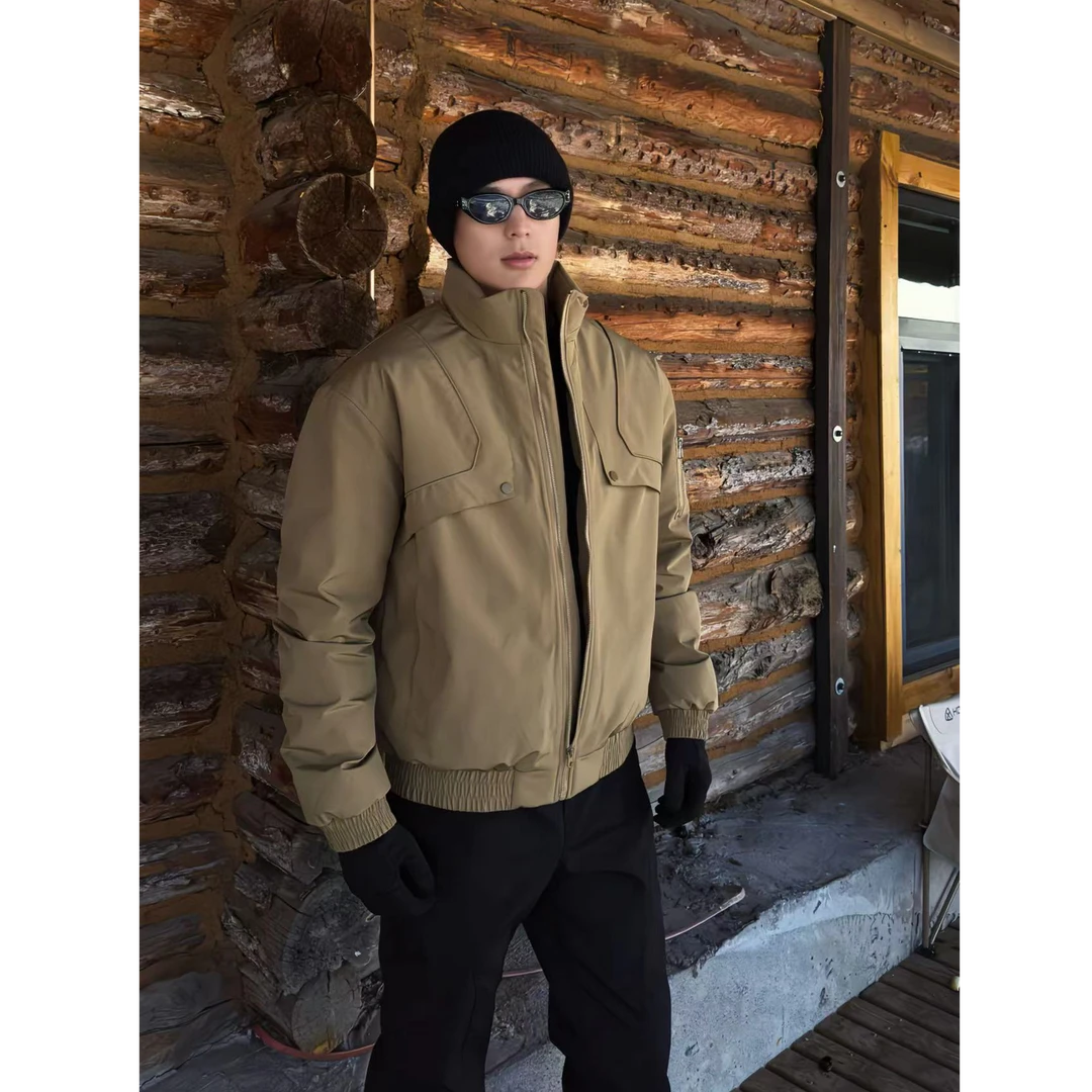 【西博】军鹅90白鸭绒立领羽绒服 防风保暖三防羽绒服 板正！保暖！