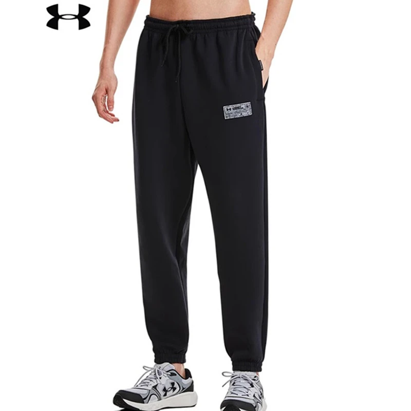 安德玛 1377175-001 Summit男士针织卫裤训练运动休闲长裤