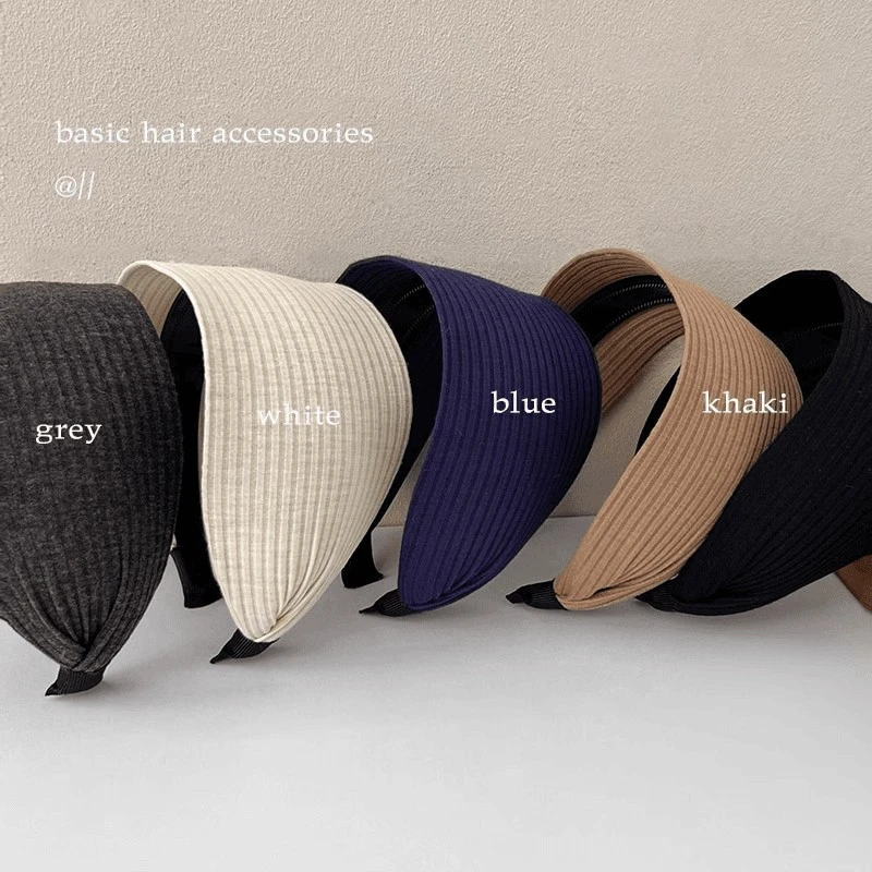 新款气质时尚百搭发饰简约港风发箍高颅顶网红发箍头饰法式头箍