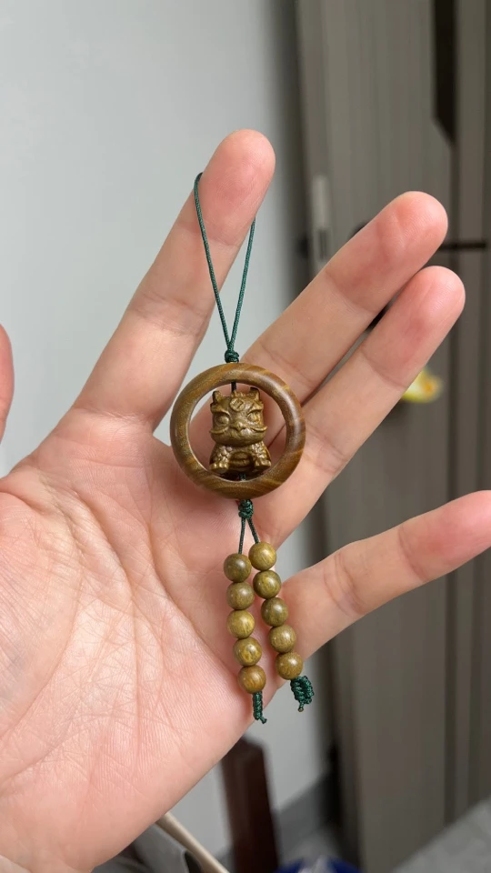 阿根廷绿檀小龙龟手机挂，包包挂