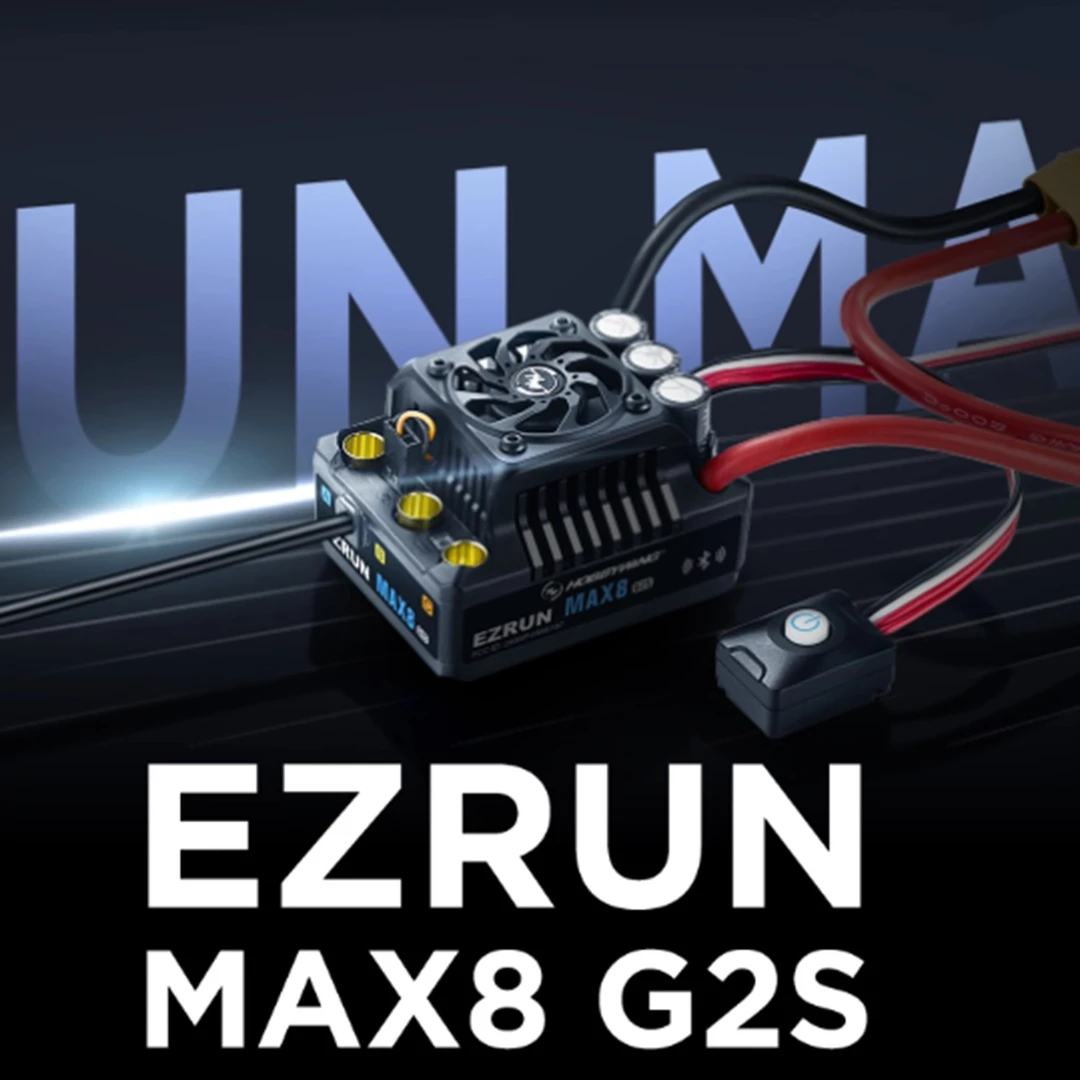 好盈EzRun MAX8 G2S 160A电调+4268/4278 G2电机1/8有感无刷防水
