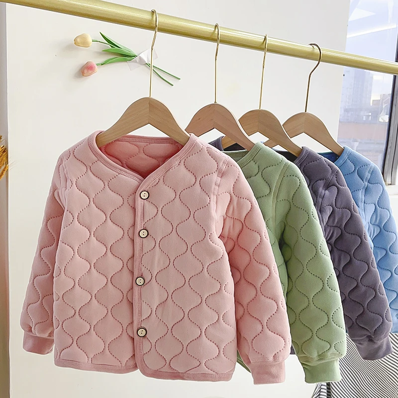 【无骨棉袄】儿童棉内胆校服神器深冬男童加厚学生保暖棉服女童棉袄